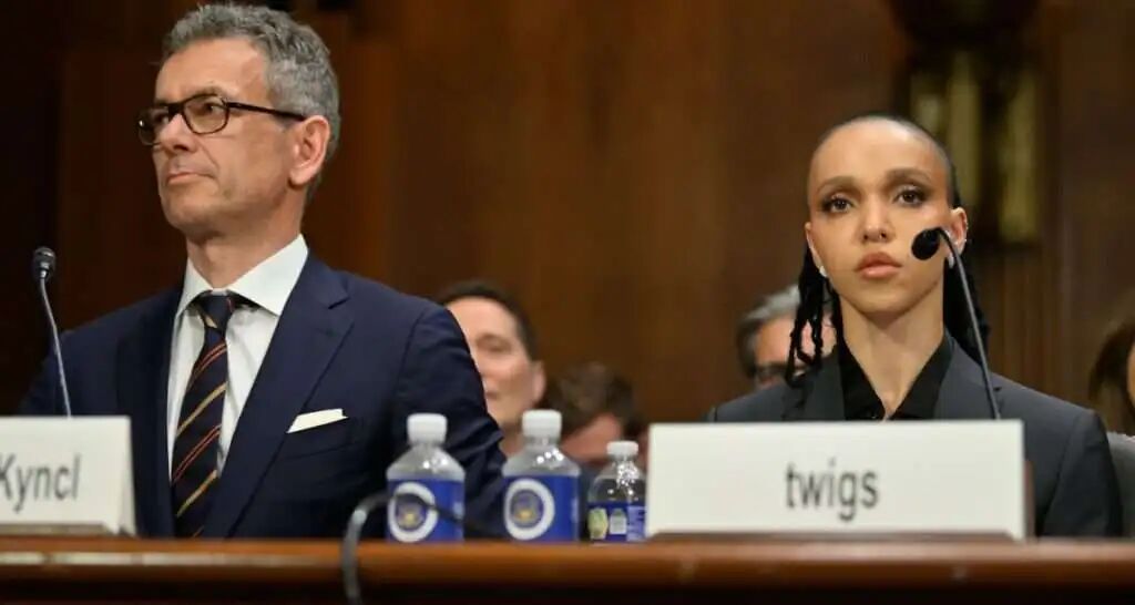 U.S. Congress hearing: FKA twigs and Robert Kyncl testifying on AI