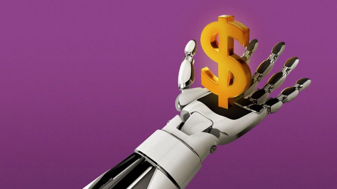 Concept image of AI music monetization